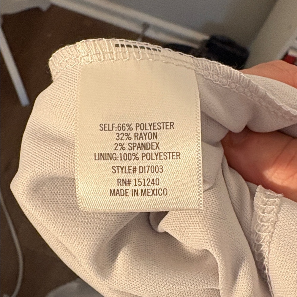 🥭 (4 for $15) Light gray Dress Alya - Picture 10 of 10